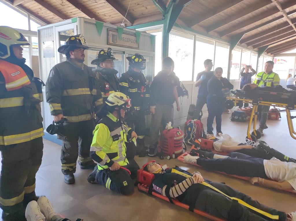 Simulacro Terremoto Liceo Domingo Ortiz de Rozas Coelemu